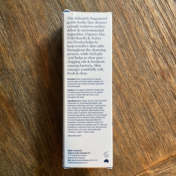 Coast to Coast Ultra Gentle Foaming Cleanser 100ml - Picture 2 of 4